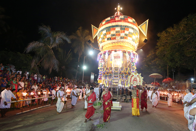 Thousands of devotees partake in Ratotsav at Dharmastala